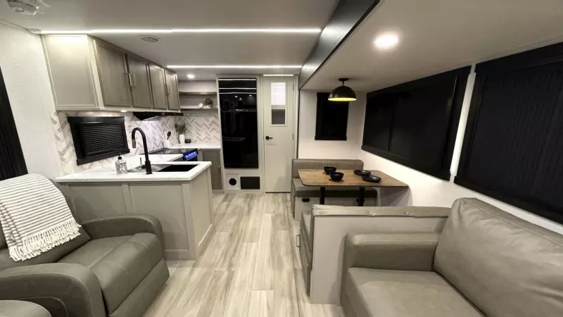 Hemisphere Travel Trailers Main Room